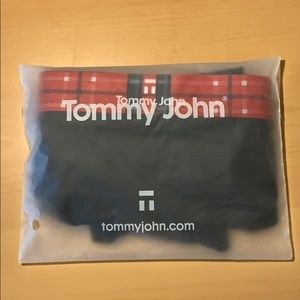 Tommy John black and checkered second skin briefs